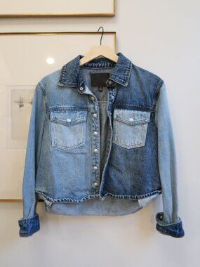 Blank NYC Two-Tone Denim Jacket